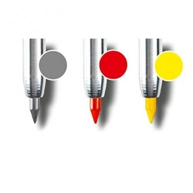 Sola SG TLM2 HB keičiamos šerdelės automatiniam pieštukui (pilkos) 1