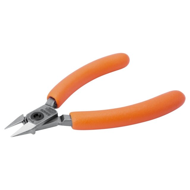 Šoninio kirpimo precizinės replės 130mm, maks 0,4 - 1,6 varis Bahco