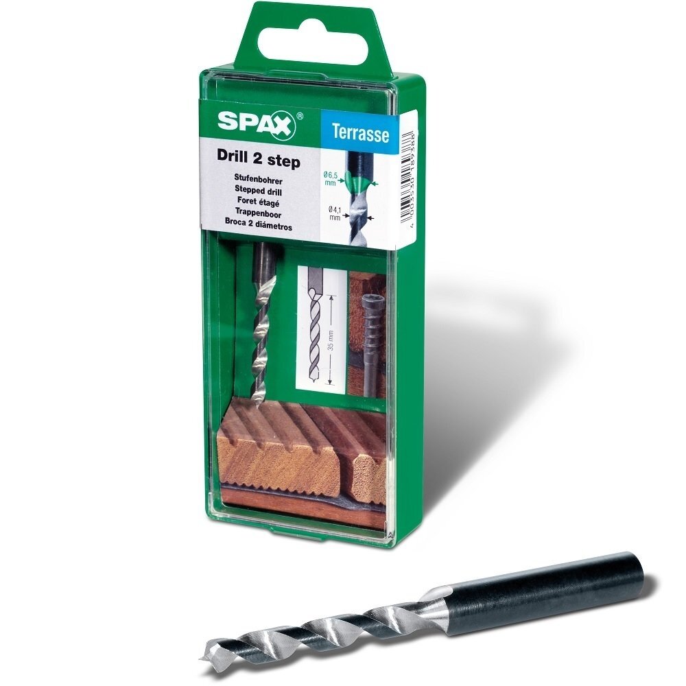 SPAX Medsraigčiai terasiniai nerūdijančio plieno 5X50 TORX (BONUS RINKINYS) 3 SPAX Medsraigčiai terasiniai nerūdijančio plieno 5X50 TORX (BONUS RINKINYS) 3