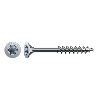 Spax medsraičiai daliniu sriegiu, balti 4.0x45/30 T20 500 Spax medsraičiai daliniu sriegiu, balti 4.0x45/30 T20 500