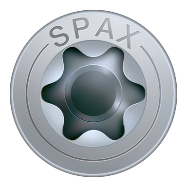 Spax medsraičiai daliniu sriegiu, balti 6.0x100/61 T30        100