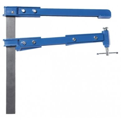 Spaustuvai K40, 60cm, žiočių gylis 40cm, max 2000N Spaustuvai K40, 60cm, žiočių gylis 40cm, max 2000N
