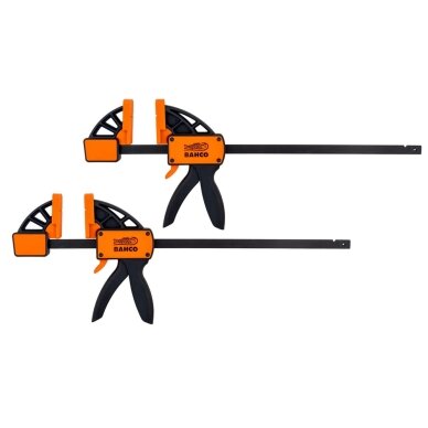 Spaustuvai mini quick 2vnt max 300mm Spaustuvai mini quick 2vnt max 300mm