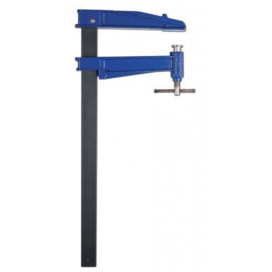 Spaustuvai S 60cm, žiočių gylis 20,5cm, su T-formos rankena, max 7000N Spaustuvai S 60cm, žiočių gylis 20,5cm, su T-formos rankena, max 7000N