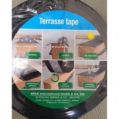 SPAX TAPE lipni juosta terasoms 30 m 1 SPAX TAPE lipni juosta terasoms 30 m 1