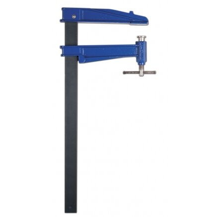 Spaustuvai S 30cm, žiočių gylis 20,5cm, su T-formos rankena, max 7000N Spaustuvai S 30cm, žiočių gylis 20,5cm, su T-formos rankena, max 7000N