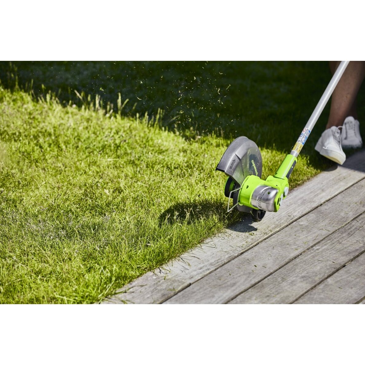 Greenworks G24LT30M STYGINĖ ŽOLIAPJOVĖ (24V be akumuliatorių ir kroviklio) 16