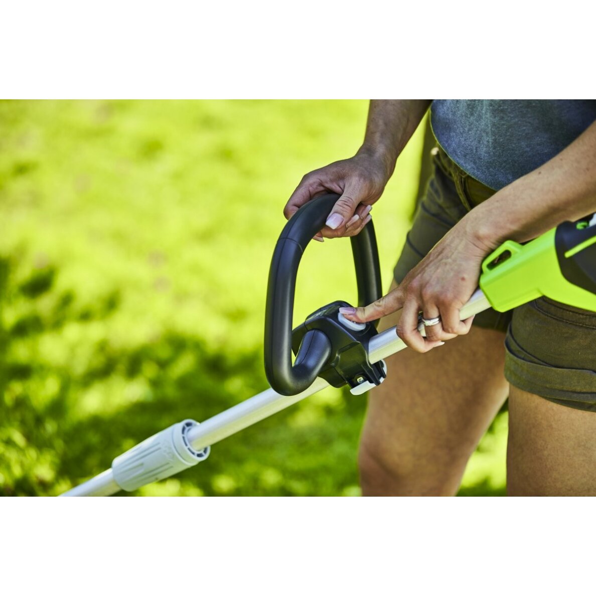 Greenworks G24LT30M STYGINĖ ŽOLIAPJOVĖ (24V be akumuliatorių ir kroviklio) 17
