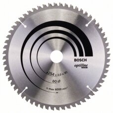 Bosch Stac.disk.pjūkl.diskas 254x30x60 medžiui