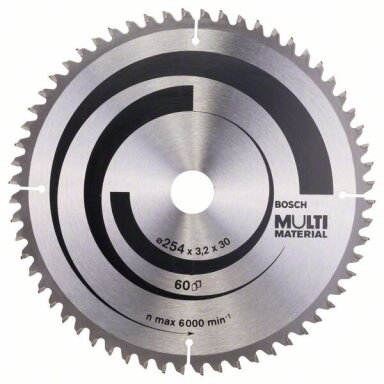 Bosch Stac.disk.pjūkl.diskas 254x30x60 multi material
