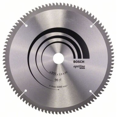 Bosch Stac.disk.pjūkl.diskas 305x30x96 medžiui