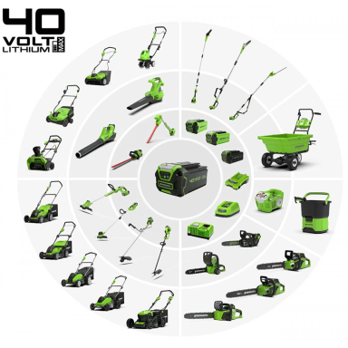 Greenworks G40T5 STYGINĖ ŽOLIAPJOVĖ (40V be akumuliatorių ir kroviklių) Greenworks G40T5 STYGINĖ ŽOLIAPJOVĖ (40V be akumuliatorių ir kroviklių)