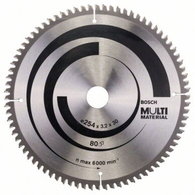 Bosch Stac.disk.pjūkl.diskas 254x30x80 multi material Bosch Stac.disk.pjūkl.diskas 254x30x80 multi material