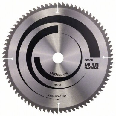 Bosch Stac.disk.pjūkl.diskas 305x30x80 multi material Bosch Stac.disk.pjūkl.diskas 305x30x80 multi material