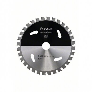 Bosch Standard for Steel 150x20x1.6/1.2x32T Bosch Standard for Steel 150x20x1.6/1.2x32T