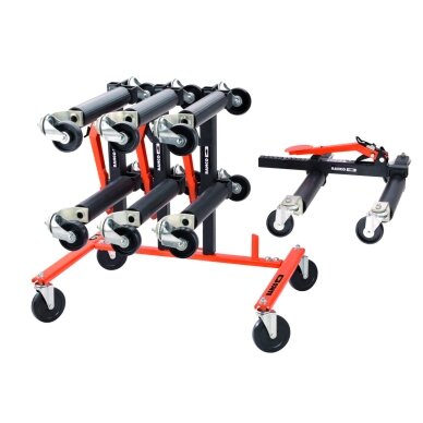 Storage rack for Bahco car dollies Storage rack for Bahco car dollies