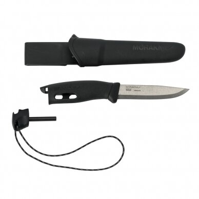 Stovyklavimo peilis su ugnies skeltuvu Companion spark (S), 104mm, black Stovyklavimo peilis su ugnies skeltuvu Companion spark (S), 104mm, black