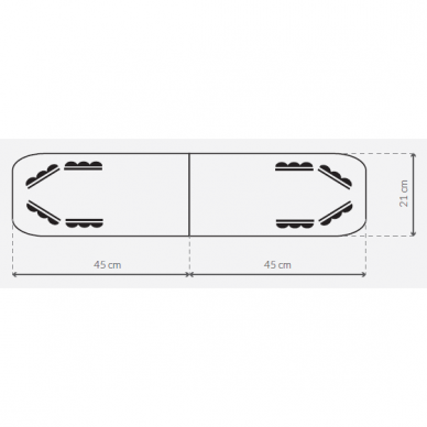 Strobos Optima 90cm plafonas 1 Strobos Optima 90cm plafonas 1