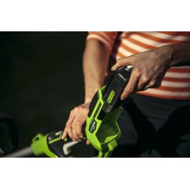 Greenworks G24LT30M STYGINĖ ŽOLIAPJOVĖ (24V be akumuliatorių ir kroviklio) 13 Greenworks G24LT30M STYGINĖ ŽOLIAPJOVĖ (24V be akumuliatorių ir kroviklio) 13