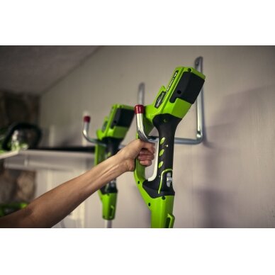 Greenworks G24LT30M STYGINĖ ŽOLIAPJOVĖ (24V be akumuliatorių ir kroviklio) 14