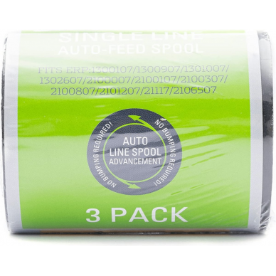 Greenworks styginės 24V žoliapjovės valo ritė (komplektas – 3 vnt.). 1 Greenworks styginės 24V žoliapjovės valo ritė (komplektas – 3 vnt.). 1