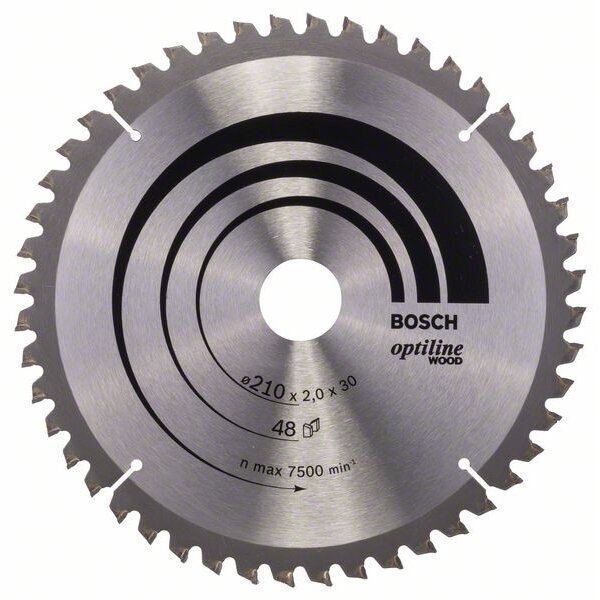 Bosch Stac.disk.pjūkl.diskas 210x30x48 medienai Bosch Stac.disk.pjūkl.diskas 210x30x48 medienai