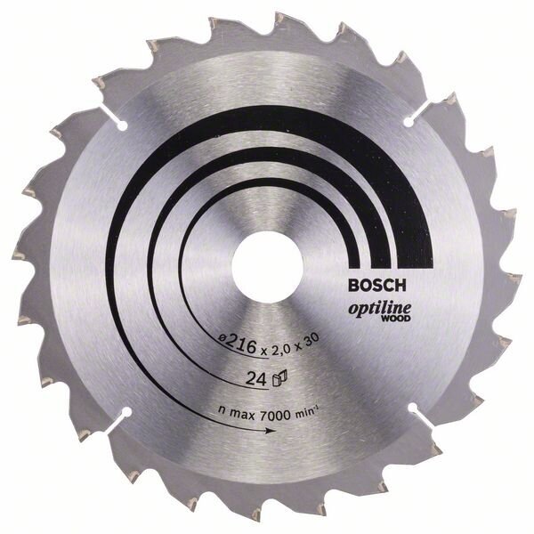 Bosch Stac.disk.pjūkl.diskas 216x30x24 medienai