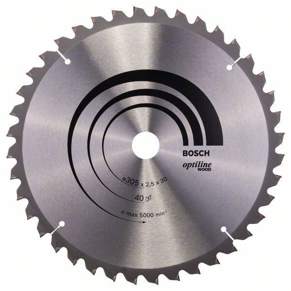 Bosch Stac.disk.pjūkl.diskas 305x30x40 medžiui Bosch Stac.disk.pjūkl.diskas 305x30x40 medžiui