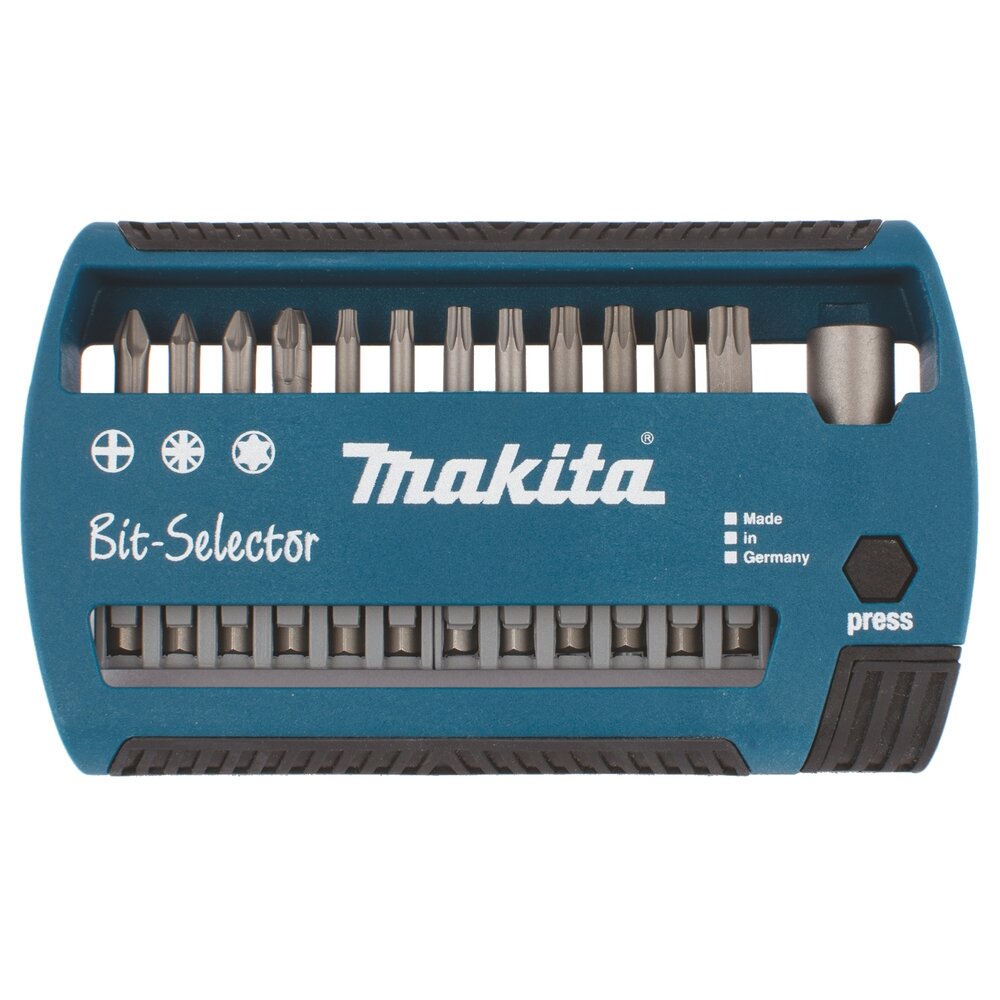 Sukimo antgalių komplektas Makita P-74740, 13 vnt.