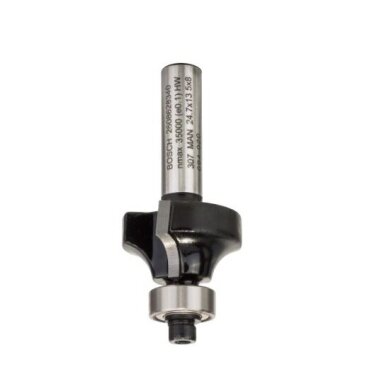 Suapvalinimo freza Bosch HM R=6 mm, 2608628340 Suapvalinimo freza Bosch HM R=6 mm, 2608628340