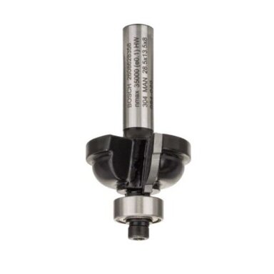 Suapvalinimo freza Bosch HM R=6,3mm, l=14mm, 2608628356