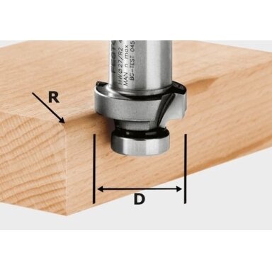 Suapvalinimo freza HW R5-OFK 500 Suapvalinimo freza HW R5-OFK 500