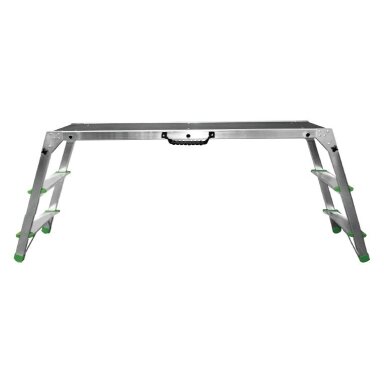 Suolas 2 pakopų iš abiejų pusių, su aikštele. EUROSTYL | h-61 cm, 120/34cm, max 120kg