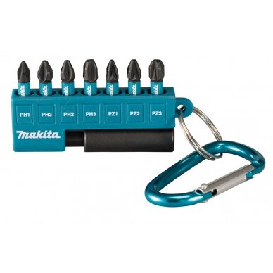 Sukimo antgalis Makita E-11994, 8vnt. IMPACT BLACK Sukimo antgalis Makita E-11994, 8vnt. IMPACT BLACK