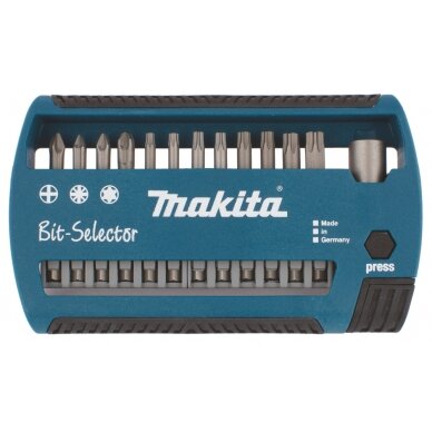 Sukimo antgalių komplektas Makita P-74740, 13 vnt. Sukimo antgalių komplektas Makita P-74740, 13 vnt.