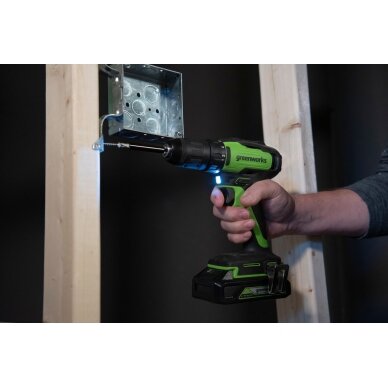 Greenworks GD24DD35 SUKTUVAS/GRĘŽTUVAS (24V be akumuliatorių ir kroviklio) 7 Greenworks GD24DD35 SUKTUVAS/GRĘŽTUVAS (24V be akumuliatorių ir kroviklio) 7