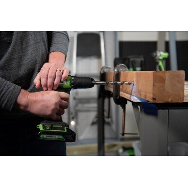Greenworks GD24DD35 SUKTUVAS/GRĘŽTUVAS (24V be akumuliatorių ir kroviklio) 11
