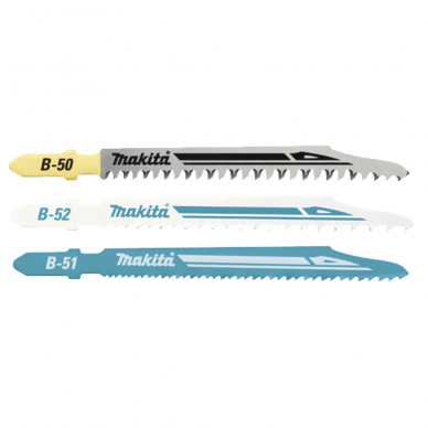 SUPER EXPRESS Siaurapjūklio pjūkleliai komplektas 3-vnt. (B-50; B-51; B-52) Makita B-06292 SUPER EXPRESS Siaurapjūklio pjūkleliai komplektas 3-vnt. (B-50; B-51; B-52) Makita B-06292