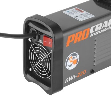 Suvirinimo inverteris „ProCraft RWI-220" 5 Suvirinimo inverteris „ProCraft RWI-220" 5