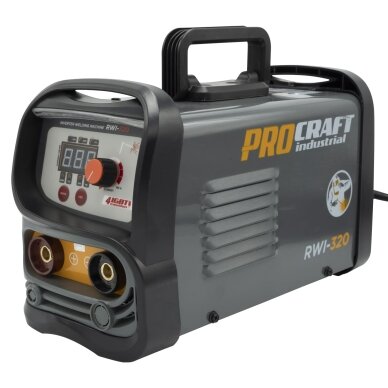 Suvirinimo inverteris „ProCraft RWI-320" Suvirinimo inverteris „ProCraft RWI-320"