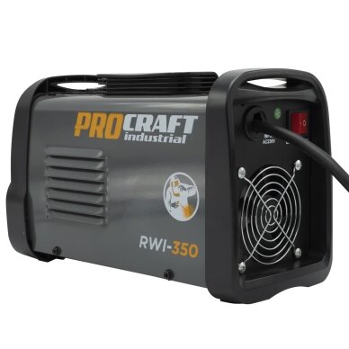 Suvirinimo inverteris „ProCraft RWI-350” 5 Suvirinimo inverteris „ProCraft RWI-350” 5