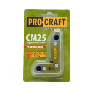 Suvirinimo magnetas „ProCraft CM25” 1 Suvirinimo magnetas „ProCraft CM25” 1