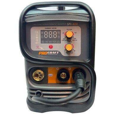 Suvirinimo pusiau automatinis inverteris „ProCraft SPI-400” 2 Suvirinimo pusiau automatinis inverteris „ProCraft SPI-400” 2