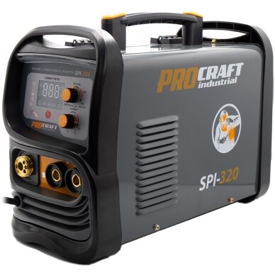Suvirinimo pusiau automatinis invertorius „ProCraft SPI-320” 7 Suvirinimo pusiau automatinis invertorius „ProCraft SPI-320” 7