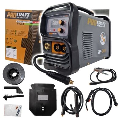 Suvirinimo pusiau automatinis invertorius „ProCraft SPI-380” Suvirinimo pusiau automatinis invertorius „ProCraft SPI-380”