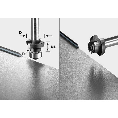 Suapvalinimo freza S8 HW R3 D22-KL OFK