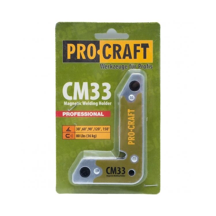 Suvirinimo kampinis magnetas „ProCraft CM33” 1 Suvirinimo kampinis magnetas „ProCraft CM33” 1