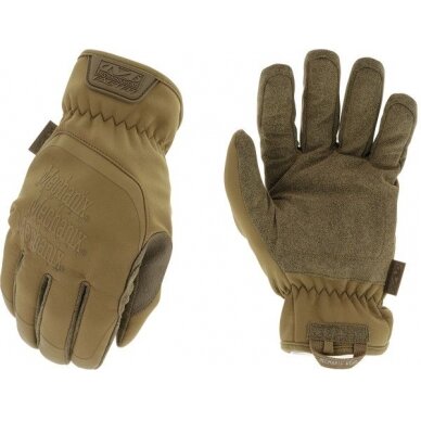 Taktinės žieminės pirštinės Mechanix ColdWork FastFit Coyote, dydis XXL Taktinės žieminės pirštinės Mechanix ColdWork FastFit Coyote, dydis XXL