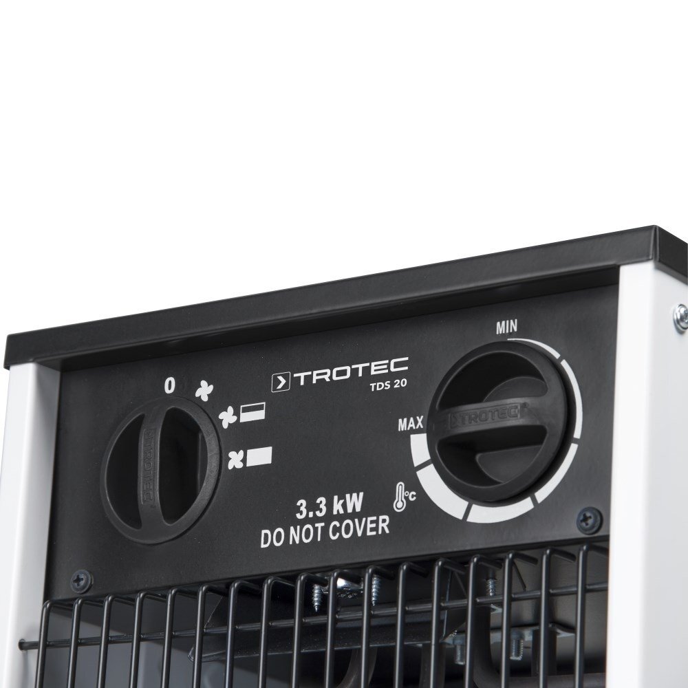 TDS SERIJOS ELEKTRINIS ŠILDYTUVAS TROTEC TDS 20 2 TDS SERIJOS ELEKTRINIS ŠILDYTUVAS TROTEC TDS 20 2