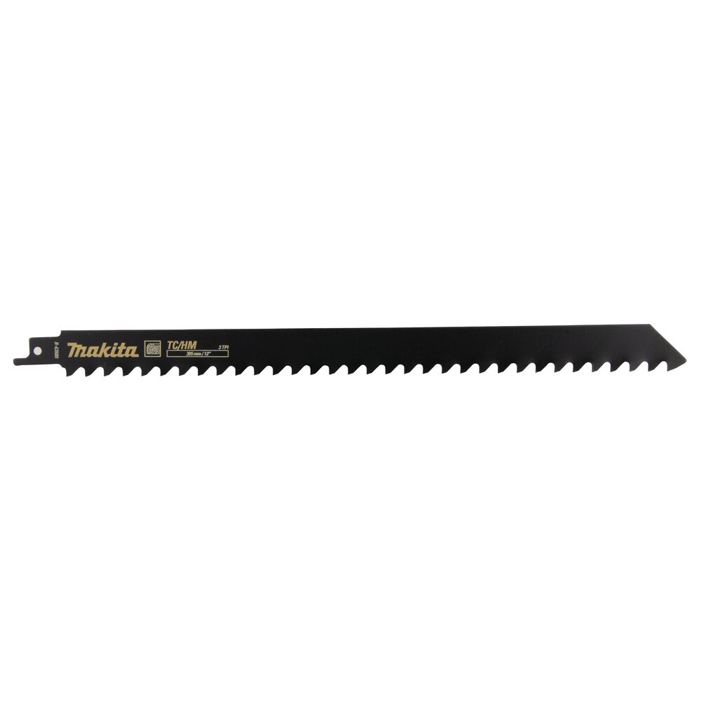Tiesinio pjūklo pjūkleliai Makita B-63585, TC/HM 305x1,5mm, (3TPI), 2 vnt., akytam betonui Tiesinio pjūklo pjūkleliai Makita B-63585, TC/HM 305x1,5mm, (3TPI), 2 vnt., akytam betonui